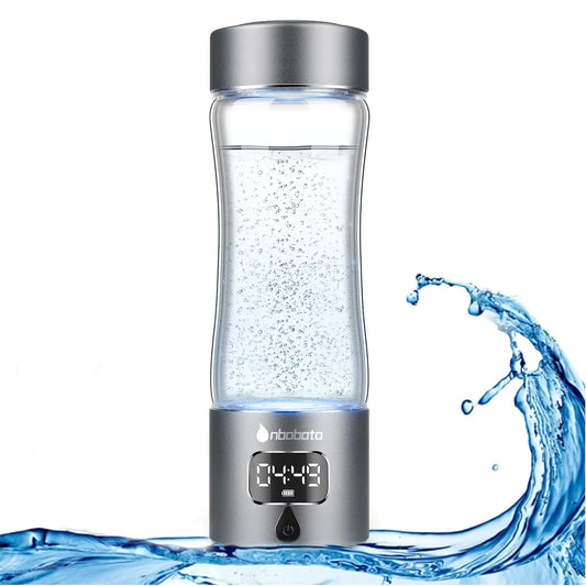 Hydrogen Water Bottle Healthy Hydrogen Water Generator with Latest SPE PEM Technology Hydrogen Water Ionizer MachineSeparates Hydrogen and Oxygen Suitable for HomeTravel Sports and Fitness