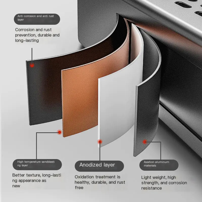 Wall-Mounted Bathroom Storage Rack for Easy Organization