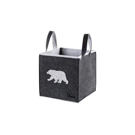 Felt Storage Basket and Box for Clothes Organization