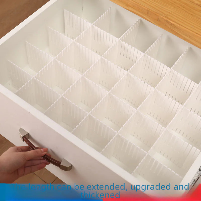 Expandable Drawer Divider for Cosmetics Organization