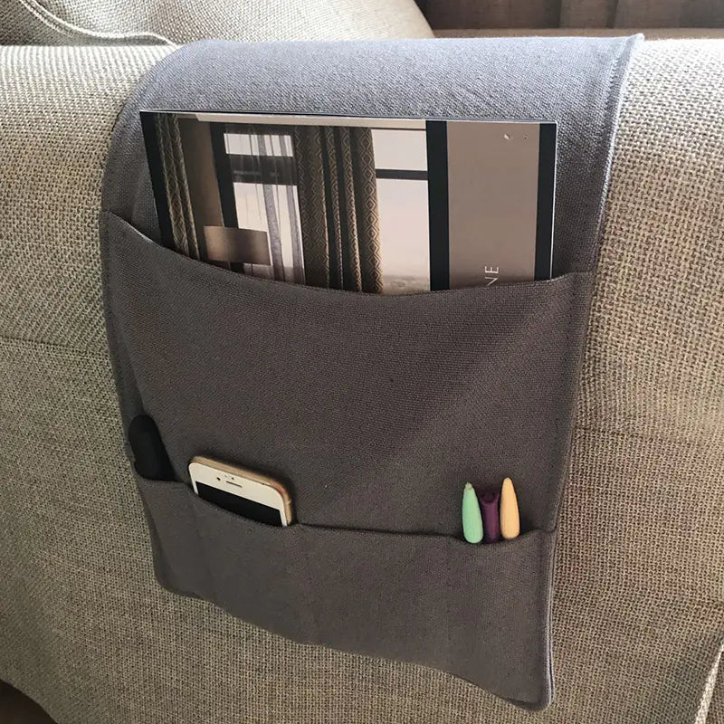 Remote Control Storage Bag for Home & Office Organization