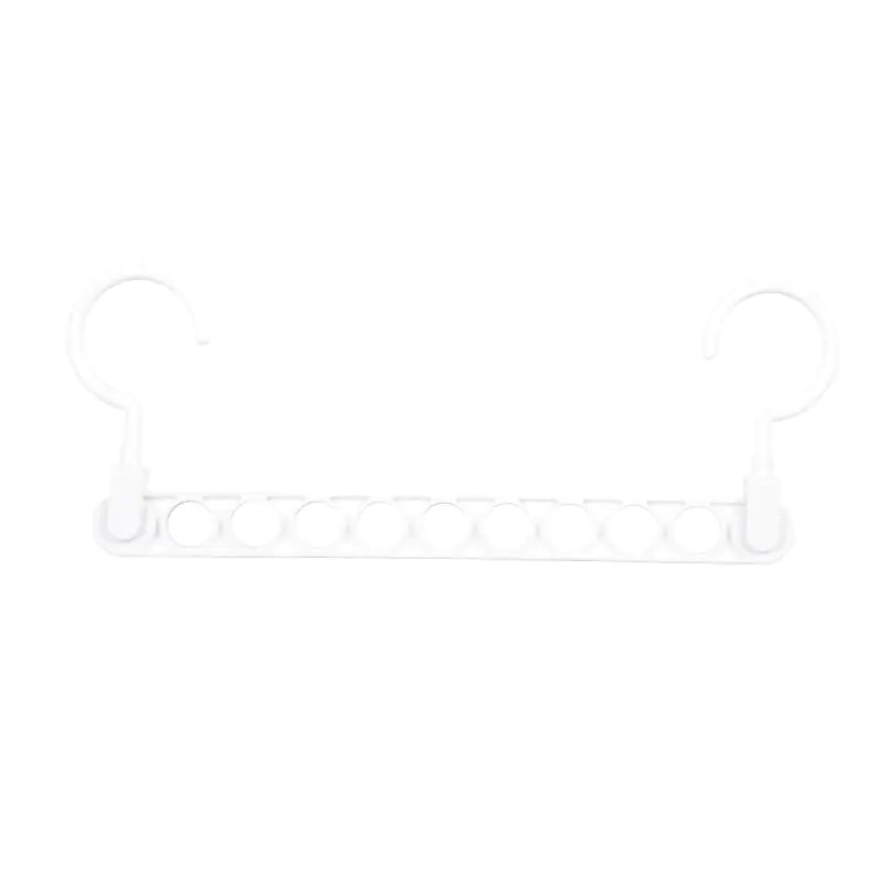 Nine-Hole Clothes Hanger for Closet Organization
